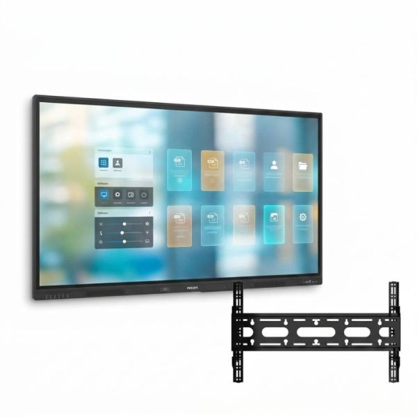 Philips E-Line 75BDL4252E touch display wall mount pack