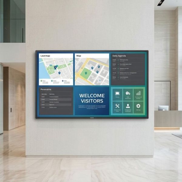 Philips Q-Line 86 digital signage wall display