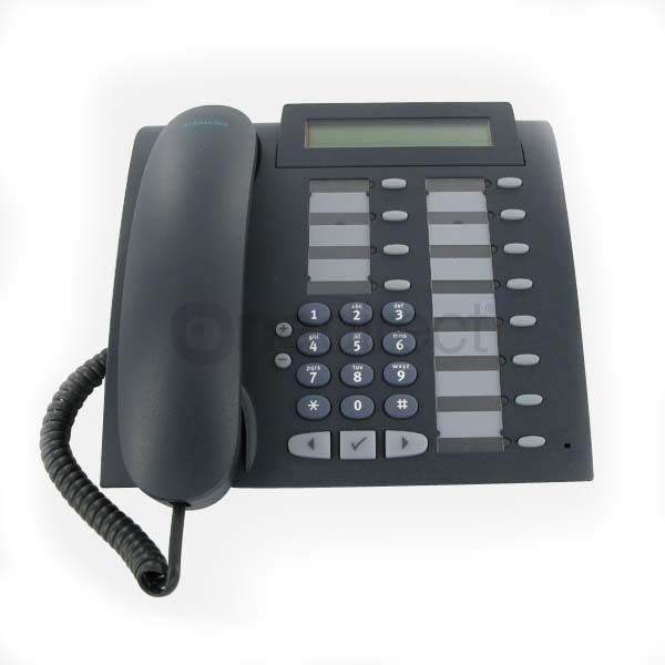 Telefono fisso Siemens Optipoint 500 Economy Nero Ricondizionato