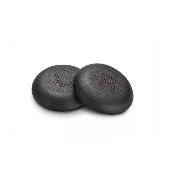 Cuscinetti Auricolari Di Ricambio In Pelle Proteica E Memory Foam Per Plantronics BT600 E BlackWire 5200/5210/5220, Neri