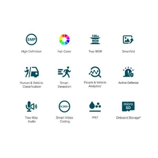 TP-Link VIGI C350 5MP Network Camera