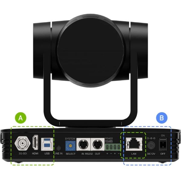  IPEVO VC-Z4K UHD 4K PTZ Camera (Black)