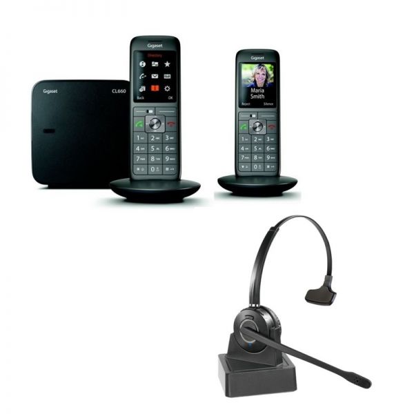 Gigaset CL660 Duo + Cuffia senza fili