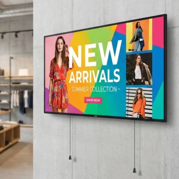 Iiyama 55 inch 4K UHD professional display wall mounted