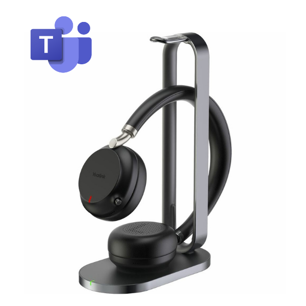 Yealink BH72 con base di ricarica Teams USB-A - Black