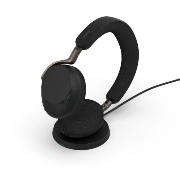 Cuffie Jabra Evolve3 75 UC con Base Wireless USB-C
