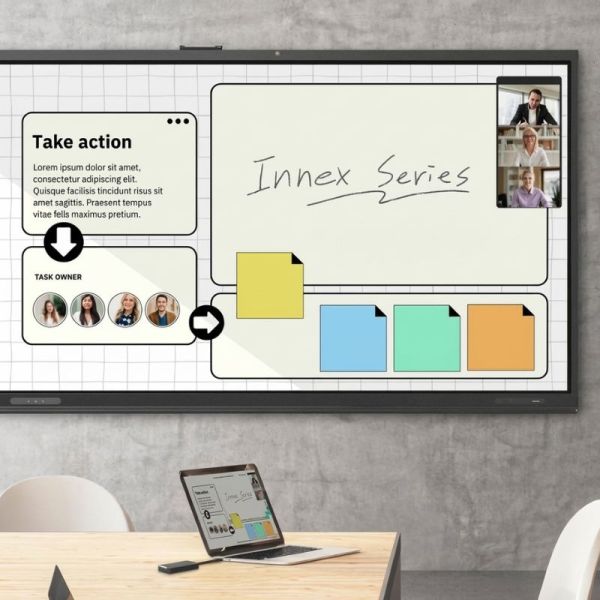 Innex meeting room button