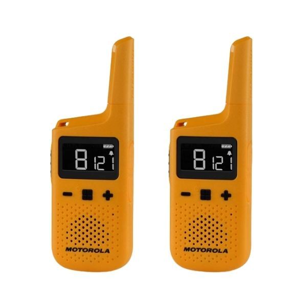 Pacchetto 4 Motorola TLKR T72 4 cuffie e valigia
