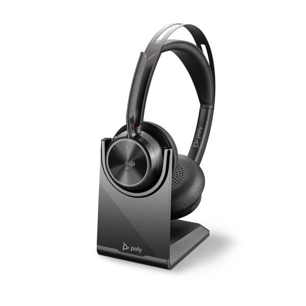 Poly Voyager Focus 2 USB-A Teams + Socle de chargement
