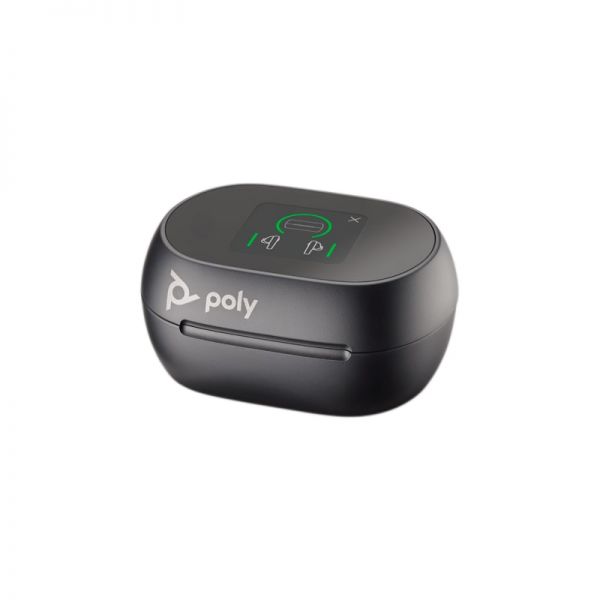 Poly Voyager Free 60+ MS USB-C Black + Custodia Touch