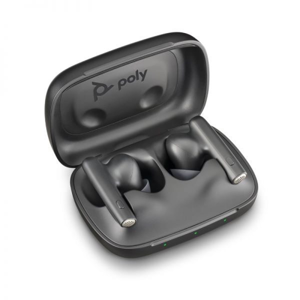 Poly Voyager Free 60 UC USB-A Black + Custodia 
