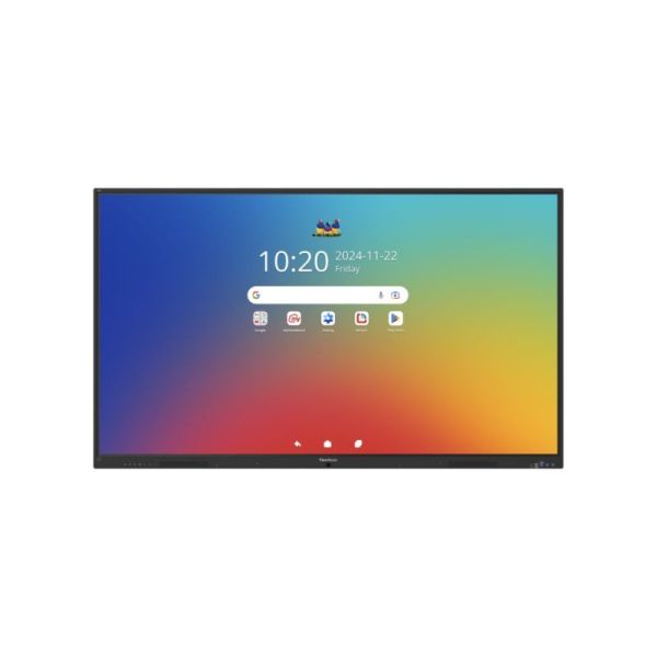 ViewSonic ViewBoard IFP6535-1-3C front view 65 inch interactive display