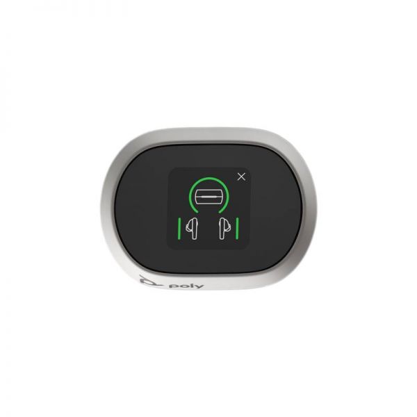  Ricambio, Voyager free 60+ uc touchscreen charge case per bt700c, teams/non teams, bianco