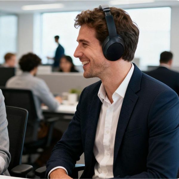 Yealink BH78 headset for hybrid work and office