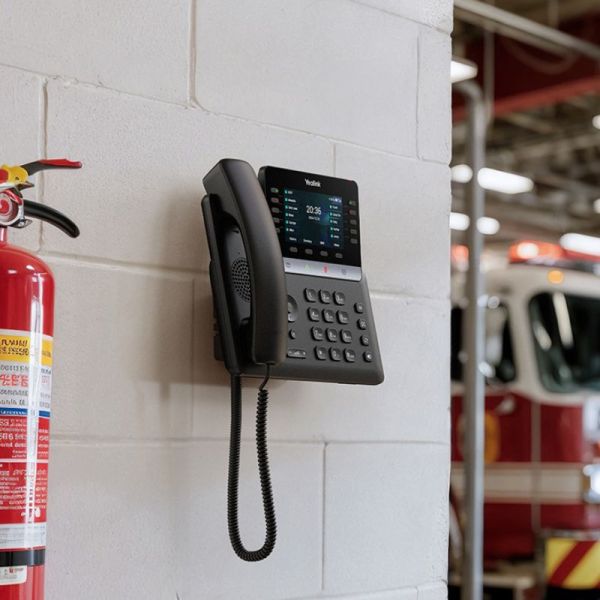 Yealink T74LTE wall mounted VoLTE desk phone