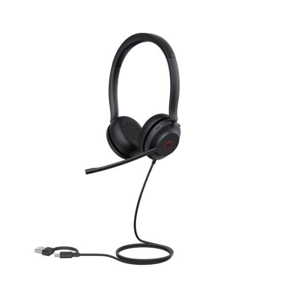 Auricolari Yealink UH35 USB-C/A con microfono