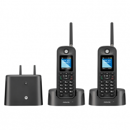 Telefoni cordless versione TRIO – Colore Nero – comunicanti – tripla base  di ricarica – Sikurit Technology Solutions