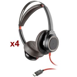 Pack 4x Plantronics Blackwire 7225 USB-C