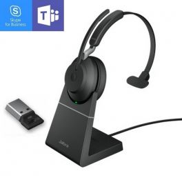 Jabra Evolve2 65 MS Mono USB-A con supporto di ricarica