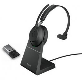 Jabra Evolve2 65 MS Mono USB-A con supporto di ricarica