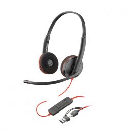 Auricolare Wireless Plantronics POLY Savi 7400 Office | Over-ear Con Cancellazione Del Rumore E Autonomia 13 Ore