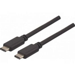 Cordon USB-C 3.1- USB-C Noir 1m