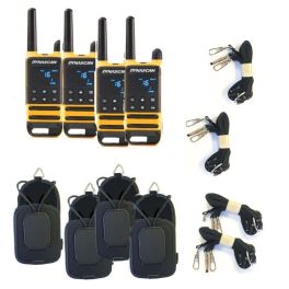 Pack quartetto Dynascan P19 + 4 custodie con imbracatura