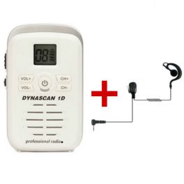 Pack Dynascan D1 Blanco + auricolare