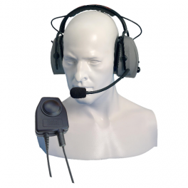 Protettore dell'udito Entel CHP450D con microfono per HX Series