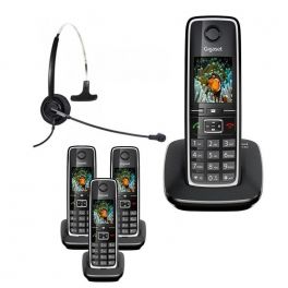 Pacchetto: Gigaset C530 + 3 terminali C530HX + auricolare DH011C |  Onedirect.it