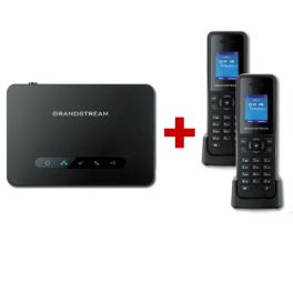 Base Dect Grandstream DP750 + 2 cordless DP720