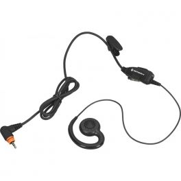 Auricolare girevole con microfono e PTT in linea