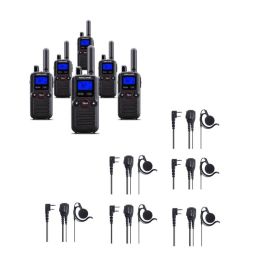 Pack da 6 Midland BR180 + 6 Midland BA21: Microfono auricolare 