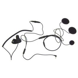 Micro-auricolare per casco chiuso compatibile con Motorola 1 pin