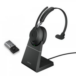 Jabra Evolve2 65 Mono USB-A con supporto di ricarica