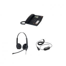 Alcatel Temporis 880 + Jabra  Duo + cavo di collegamento 