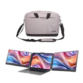 Cleyver Schermo Esteso 14" per PC/Mac + Custodia