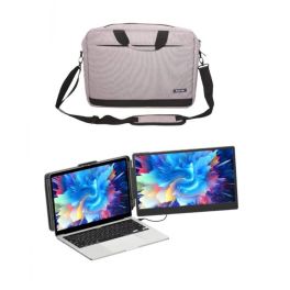 Schermo esterno Cleyver 14" per PC/Mac + Custodia PC