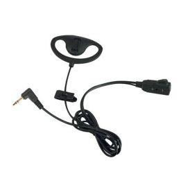 Auricolari Sicurezza 2.5mm Con Clip FT Per Walkie Talkie Radio Ham - Microfono Cuffia Per Kenwood, Motorola, UNIER
