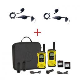 Pack Motorola T92 H2O + 2 Kits vivavoce portatile conessione 1 pin