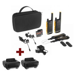 Pack Motorola TLKR T82 Extreme + 2 basi ricarica
