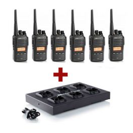 Pack 6 Midland G18 + Caricatore multiplo C1251