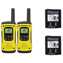 Motorola T92 H2O Pack 2 Walkie Talkie Batterie Potenti