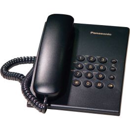 Telefono fisso Panasonic KX-TS500 Nero