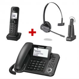 Panasonic KX-TGF310 + Plantronics C565