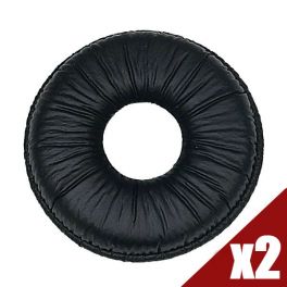 2 Almohadillas símil cuero originales Plantronics para Supra Plus / Entera / Blackwire C600