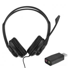 T'nB HS-200 Cuffie multimediali con adattatore USB