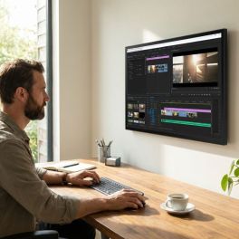 Apple Studio Display nano-texture VESA front view