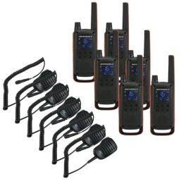 Motorola Talkabout T82 Extreme x6 + Microfoni levalier x6