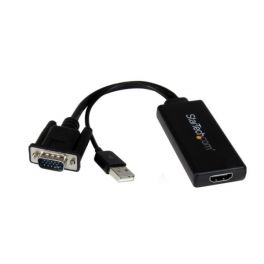 Adattatore da VGA ad HDMI con audio e alimentazione USB - Convertitore da VGA ad HDMI portatile - 1080 p